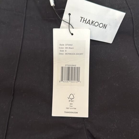 Thakoon Black Bermuda Short - Picture 6 of 10
